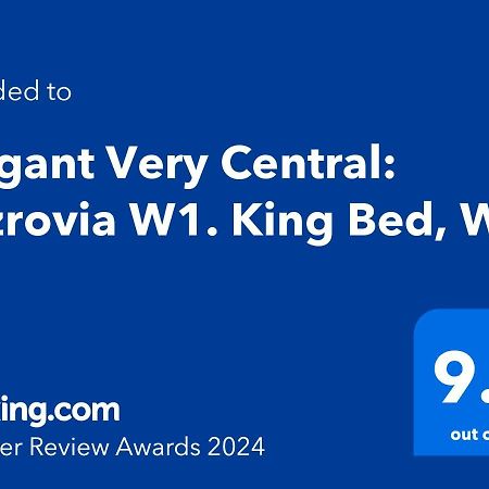 Elegant Very Central: Fitzrovia W1. King Bed, Wifi 런던 외부 사진